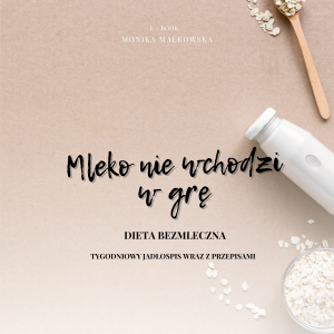 Mleko nie wchodzi w grę- tygodniowy plan żywieniowy
